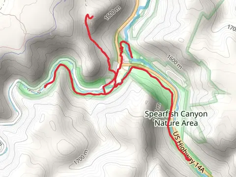 Roughlock Falls Nature Area, Spearfish Creek Walk