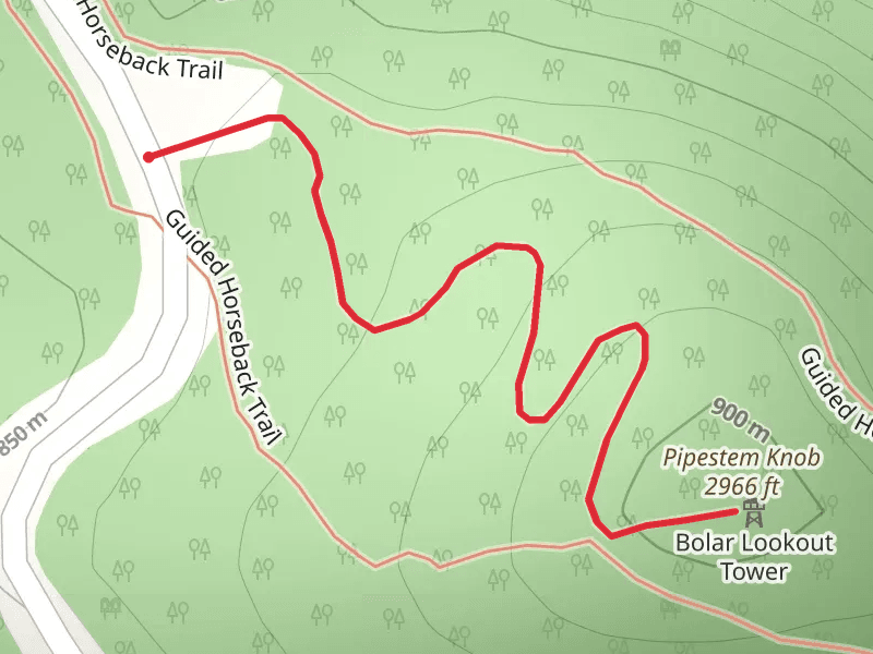Pipestem Knob Trail
