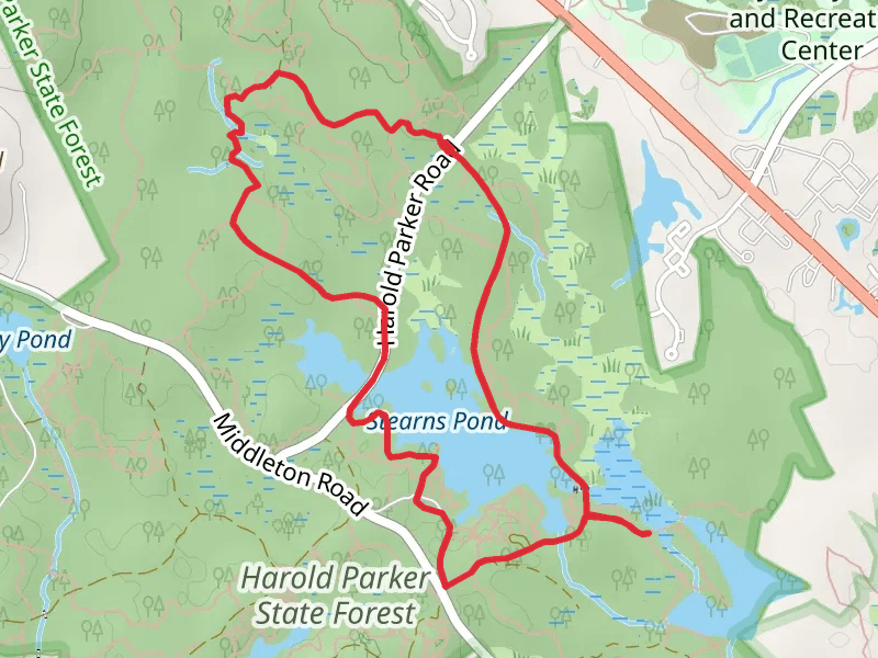 Stearns Pond Loop