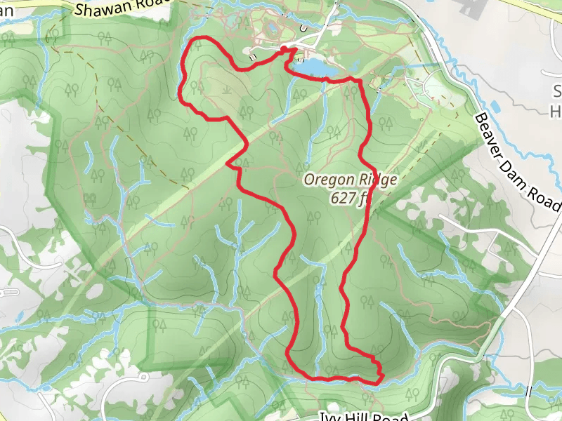 Loggers Trail and S James Campbell Trail Loop