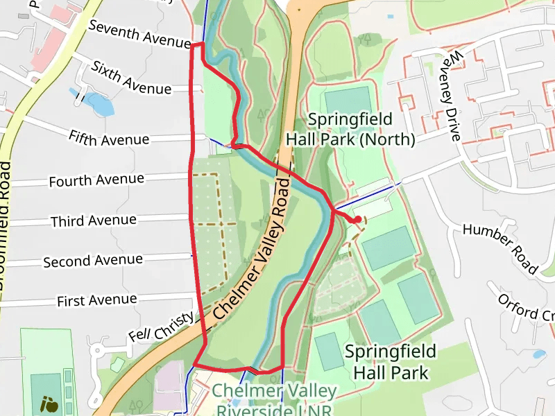 River Chelmer Loop - Rocket Park