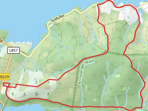 Torhaus and Trimmpfad Rundweg