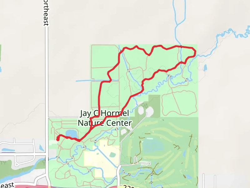 West Prairie, Prairie Garden Trail and Headwaters Loop