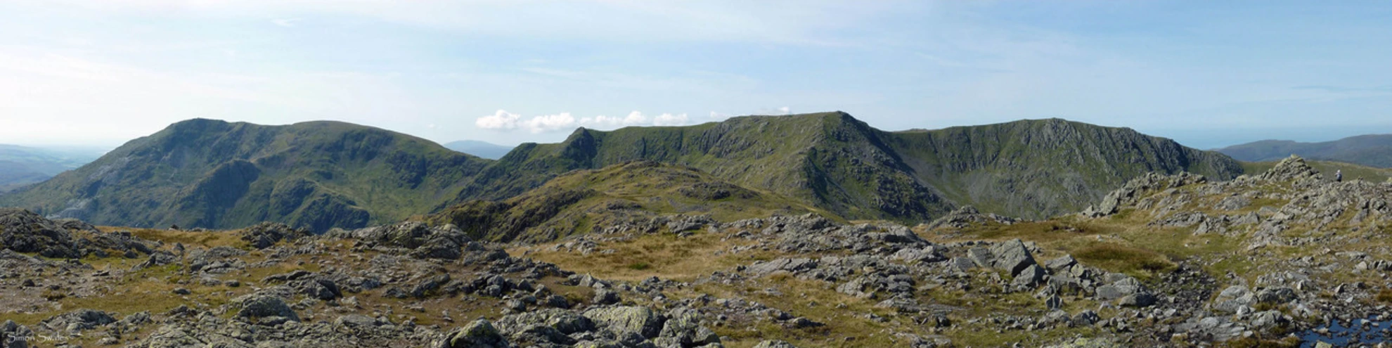 An image depicting the trail Wetherlam and Red Gill Head Moss Loop and its surrounding area.