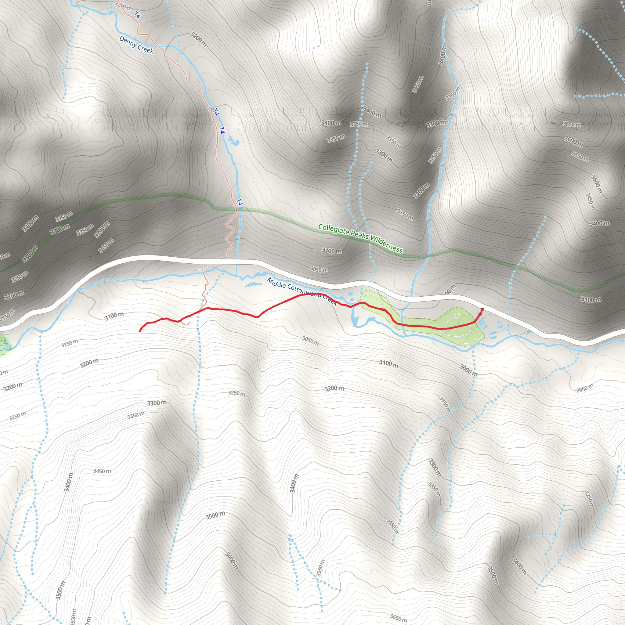 Denny Gulch mobile static map