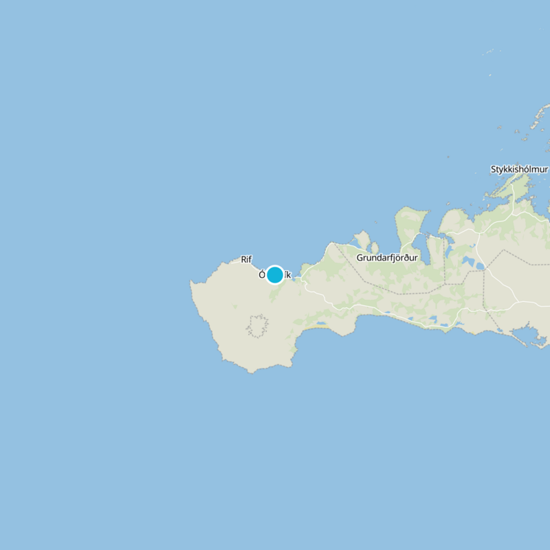 Snæfellsbær Static Map