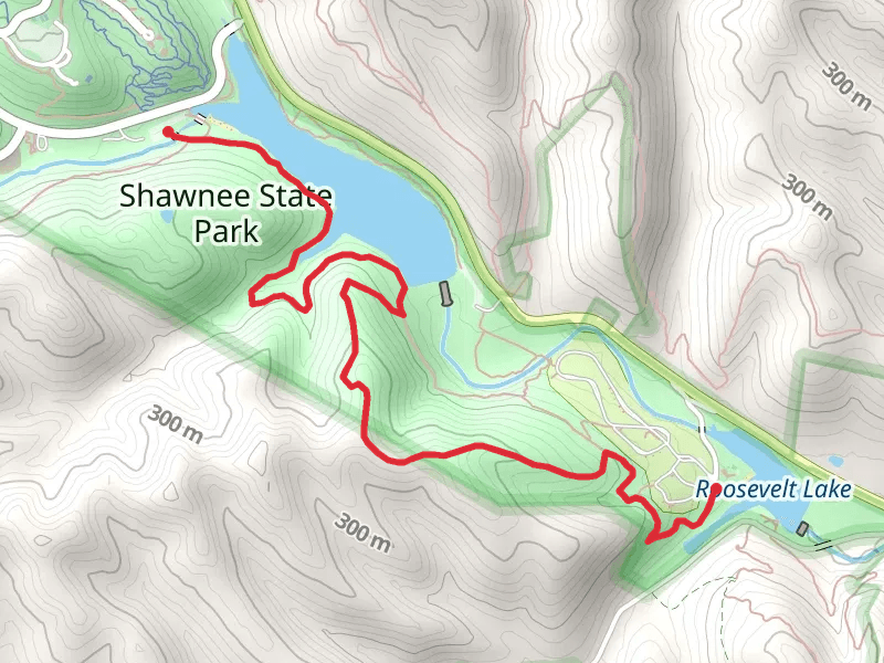 Knighton Nature Trail to Roosevelt Lake