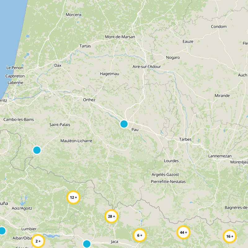 Lescar Static Map