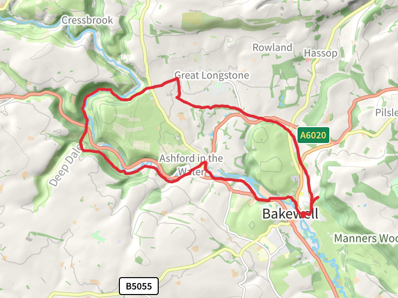 Monsal trail from Bakewell loop thumbnail