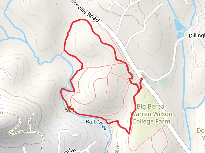 Big Berea, Bull Creek and WHite Pine Loop Trail