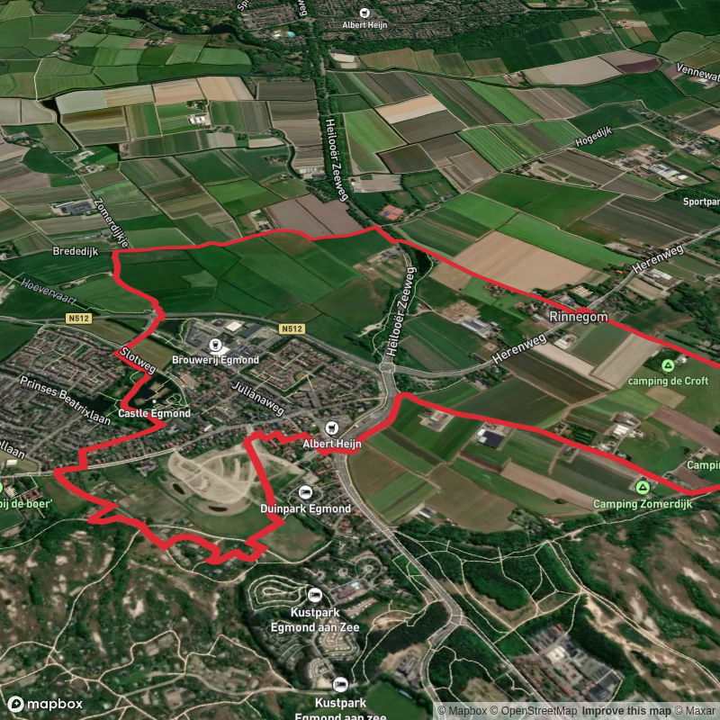 Kromme Hogedijk and Weg naar de Bleek Loop