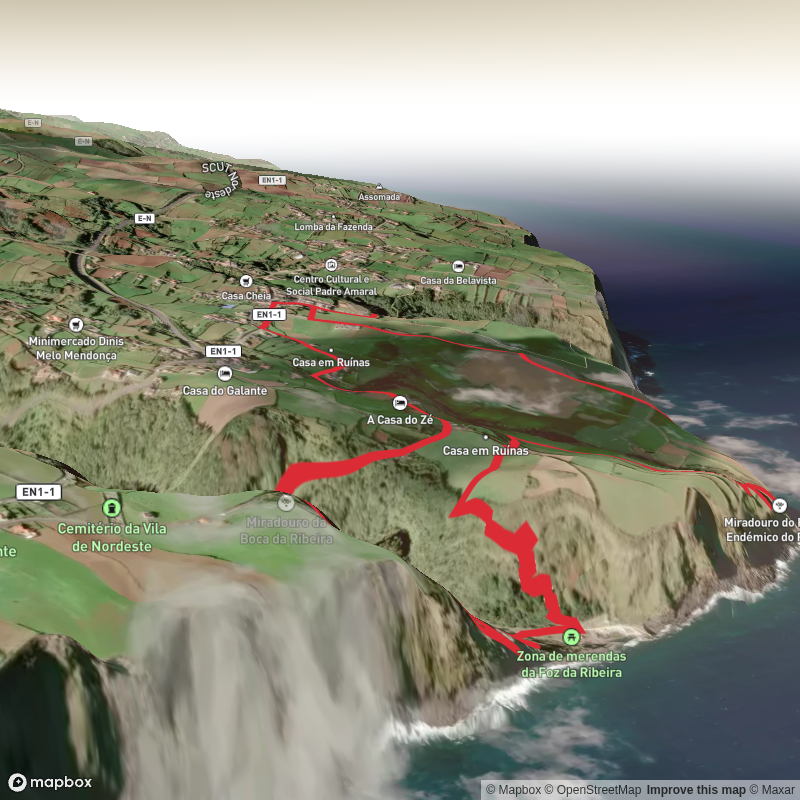 Lomba da Fazenda - Miradouro da Boca da Ribeira