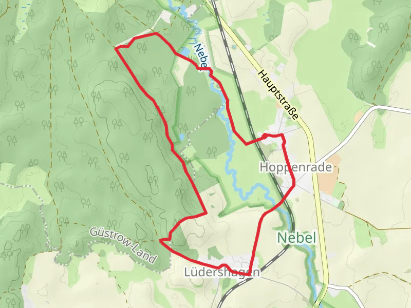 Rundwanderweg Hoppenrade