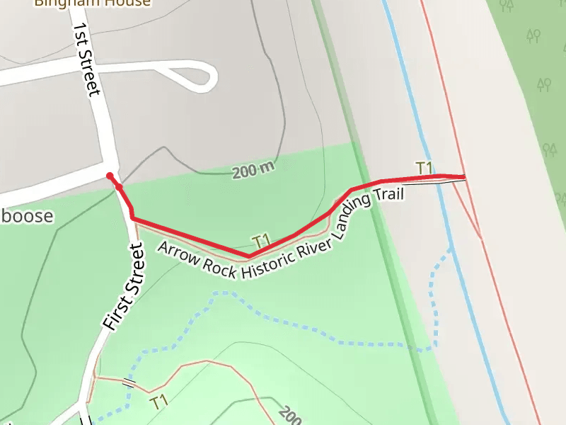 Arrow Rock Historic River Landing Trail