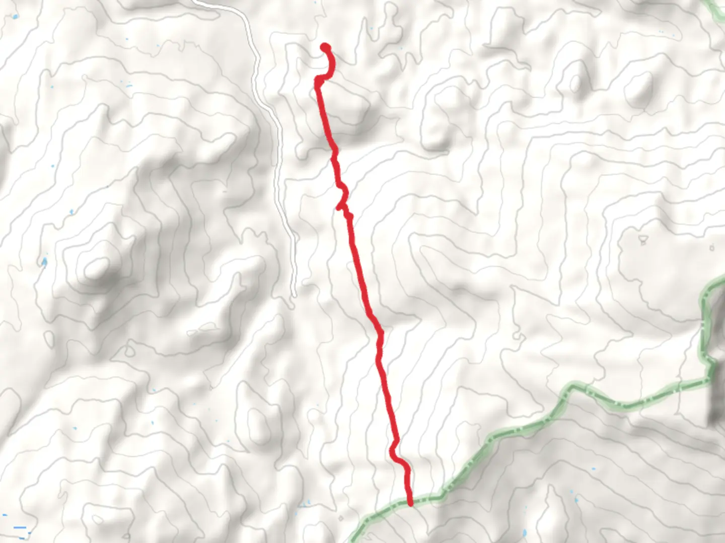 An image depicting the trail Power Line Trail and its surrounding area.