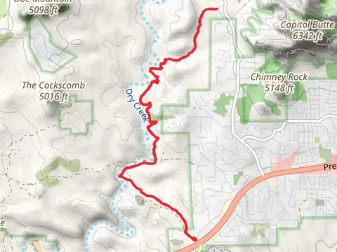 Dry Creek via Girdner
