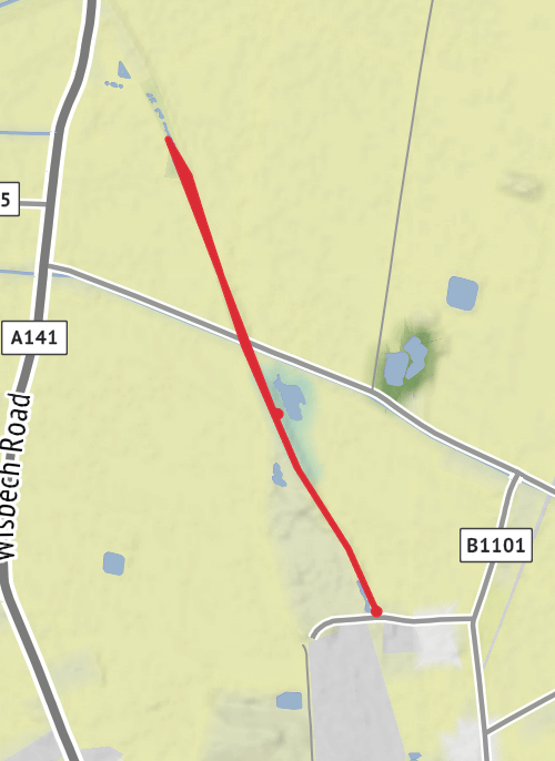 Hike on Whitemoor Prison Nature Reserve mobile static map
