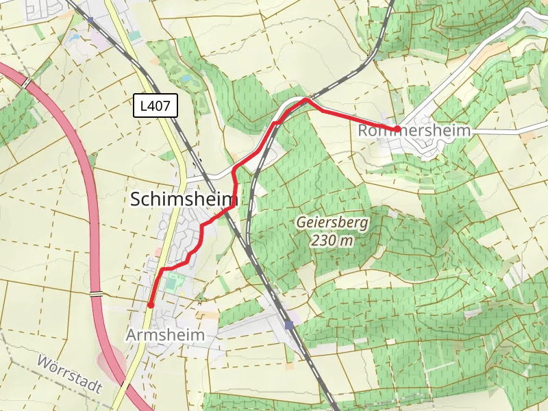 Rommersheim to Armsheim Walk