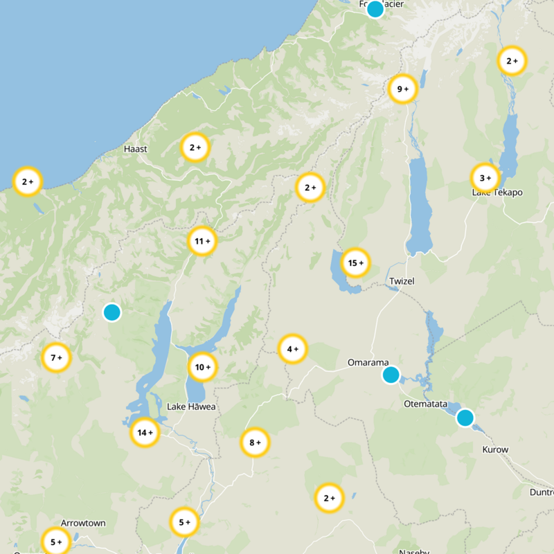 Waitaki Static Map