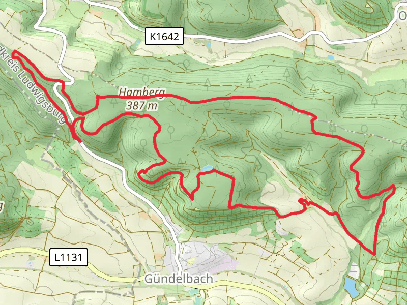 Steinbachhof Loop via Hamberg