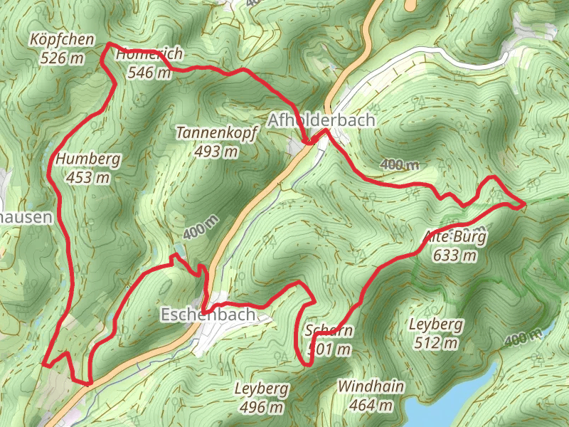Afholderbach and Eschenbach Loop