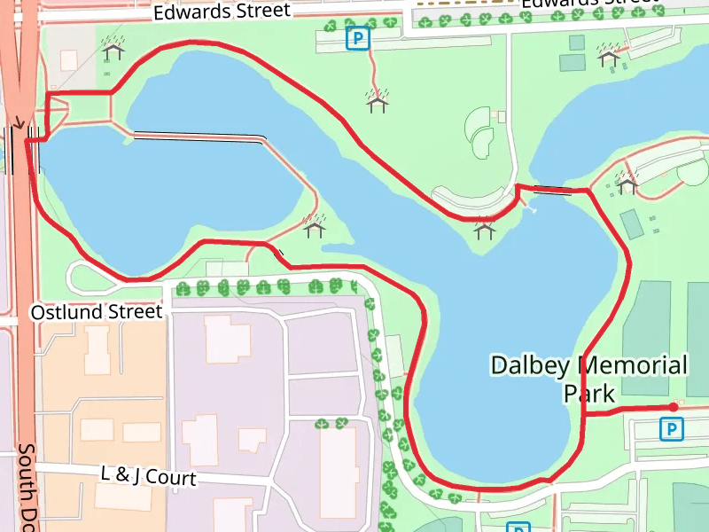 Gillette Fishing Lake Loop