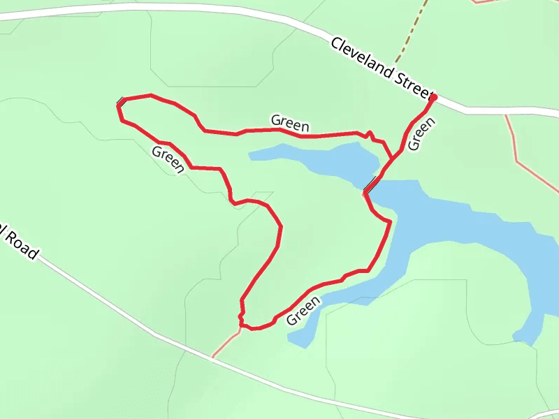 Green Trail Loop from Cleveland Street