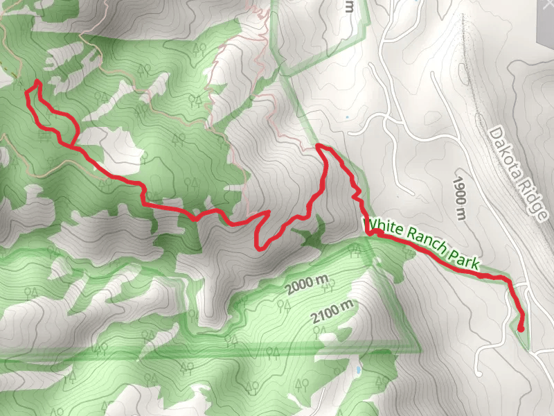 Belcher Hill Trail and Round Up Loop