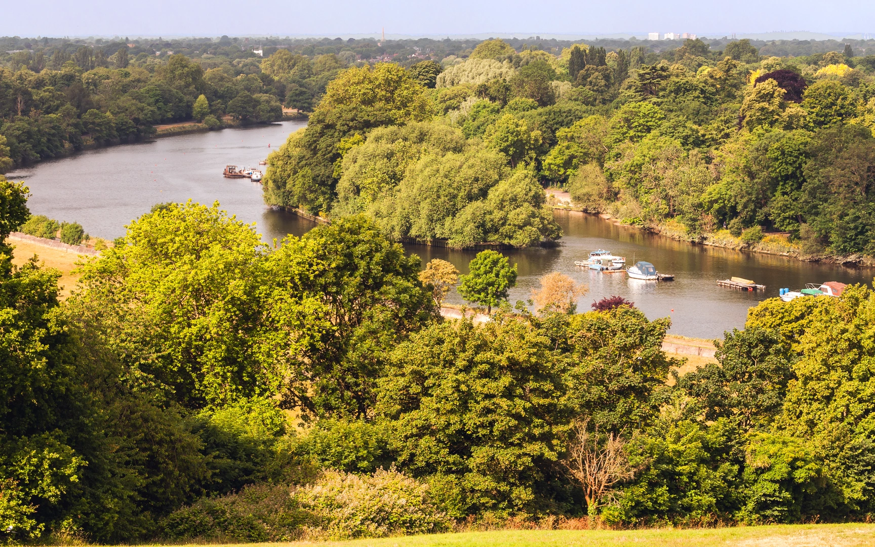 An image depicting the trail Green Trail - Richmond and its surrounding area.