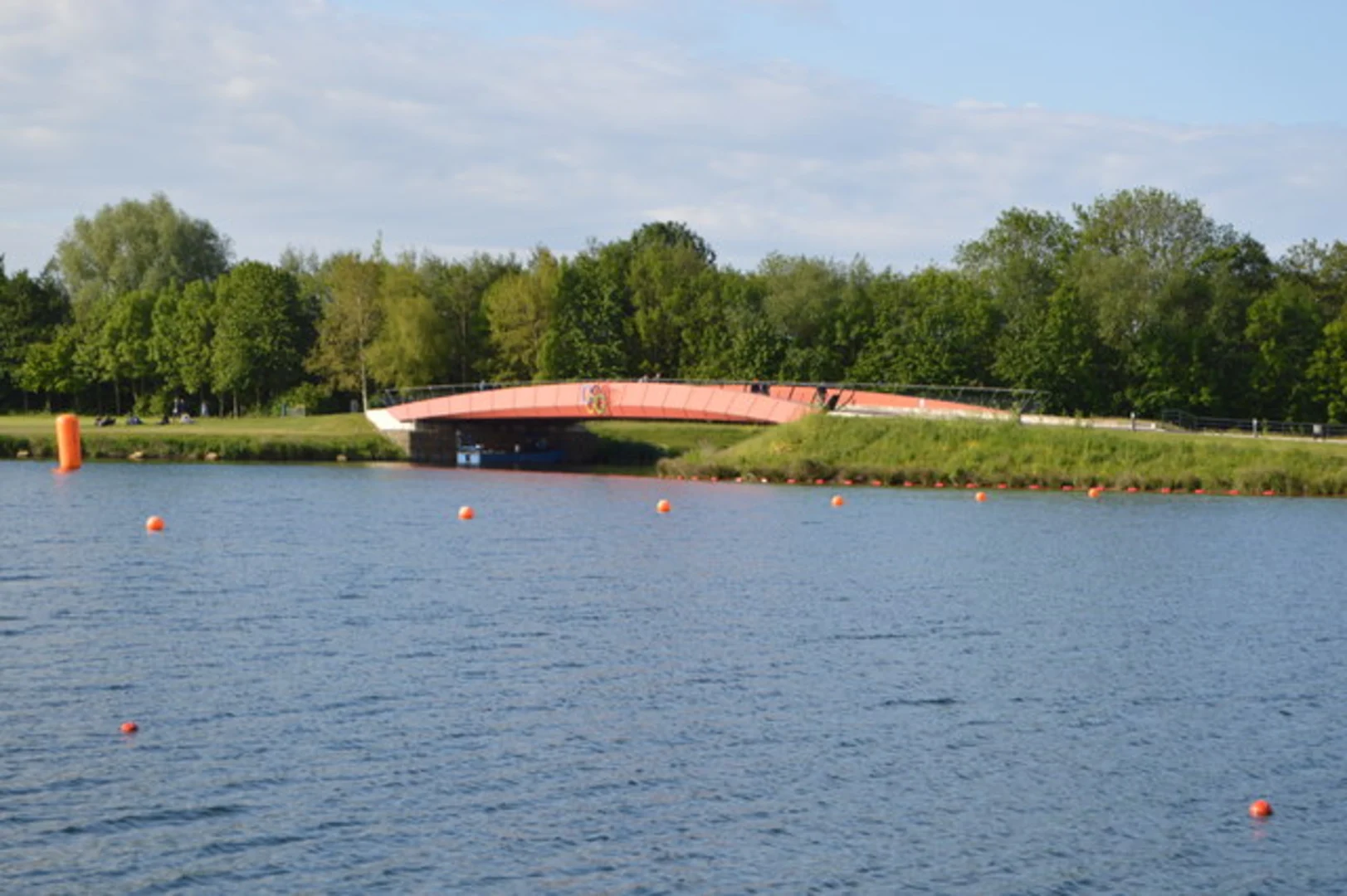 An image depicting the trail Eton Wick Circular Walk via Jubilee River and River Thames and its surrounding area.