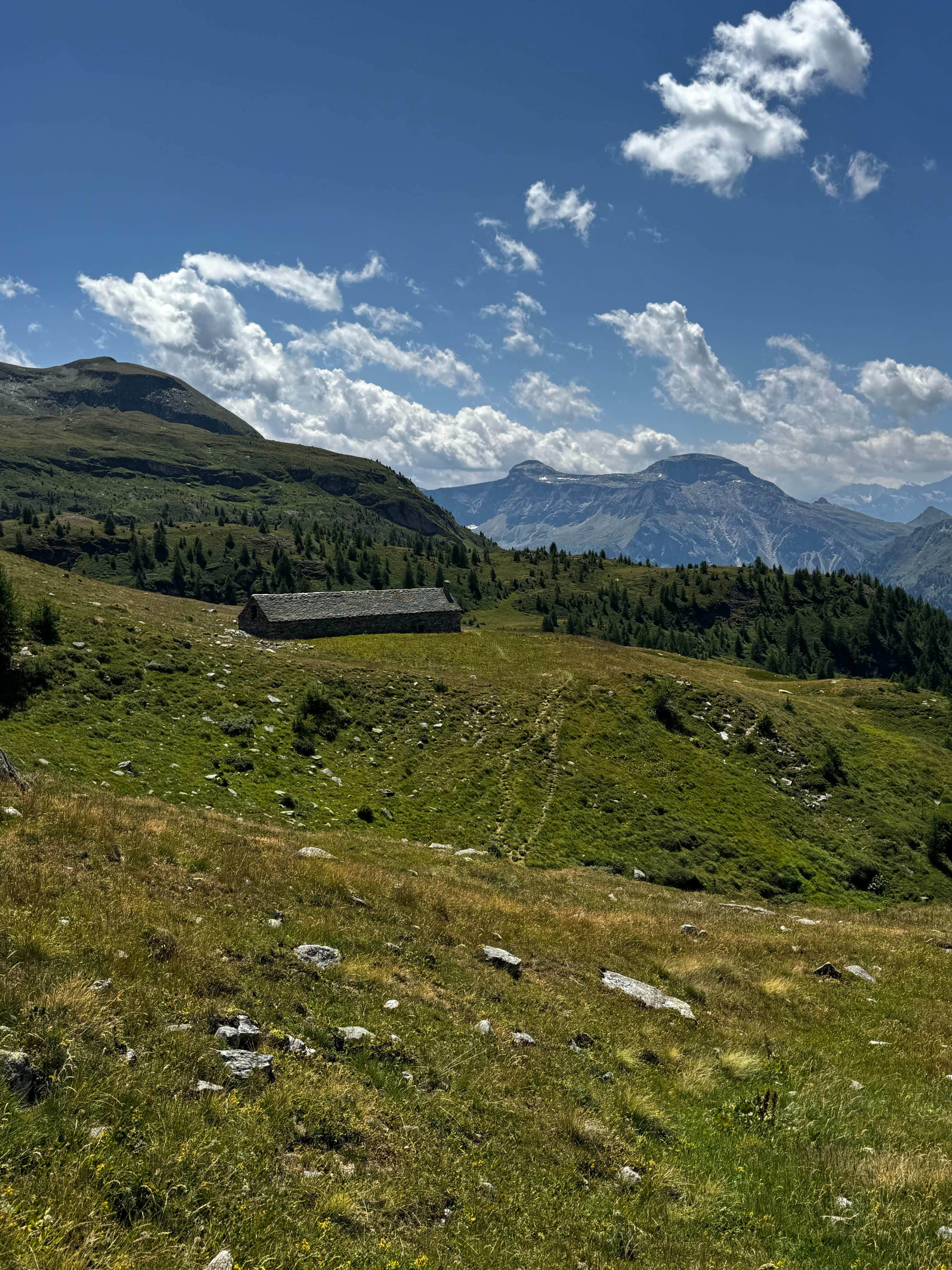 A map preview of the recording Laghi della Satta e Bocchetta della Valle.