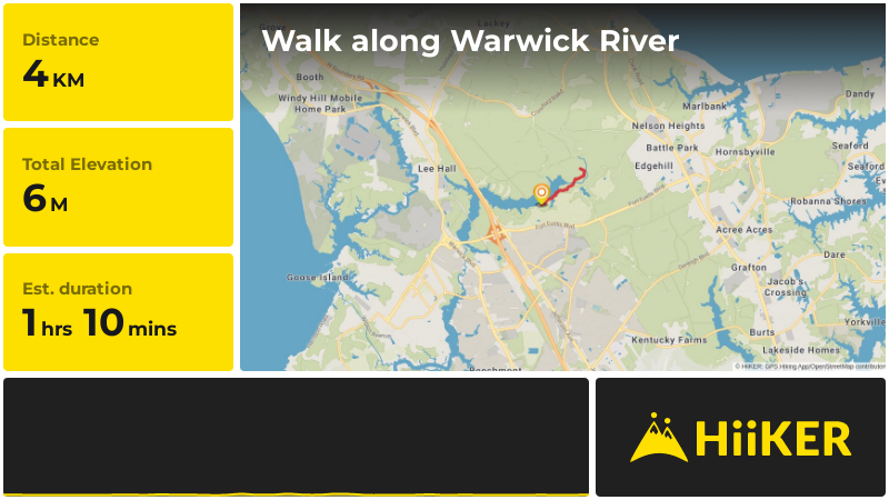 Walk along Warwick River | Newport News | Virginia