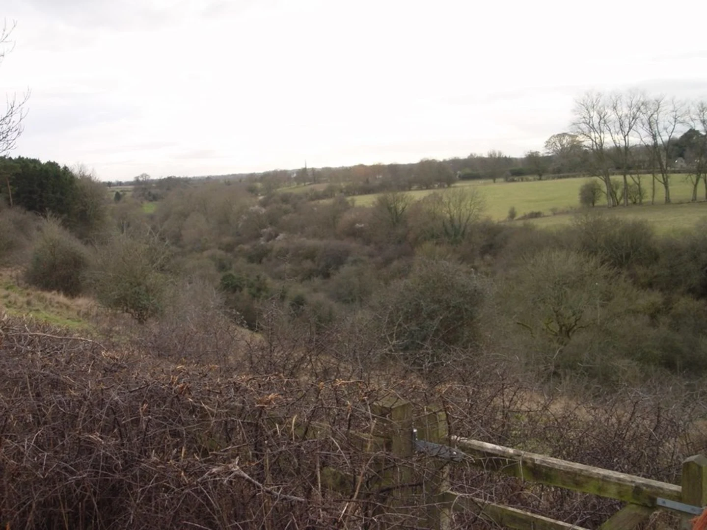 An image depicting the trail Tetbury Circular via Ashley and its surrounding area.