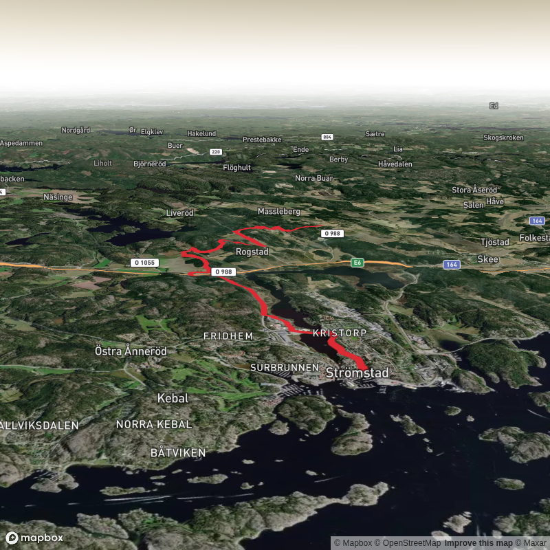 Bohusleden Trail stage 1 N-S