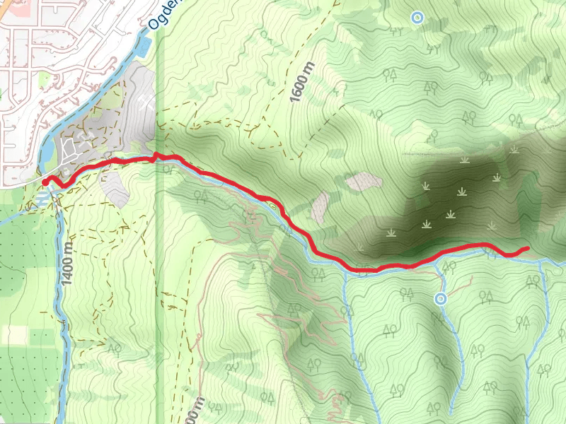 White Rock Trail and Perry Canyon Trail