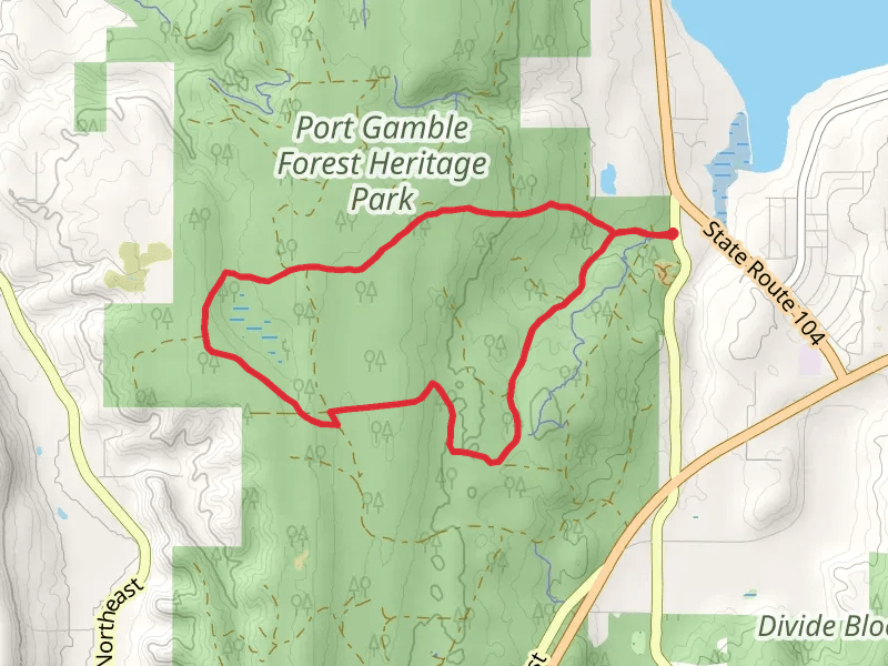Port Gamble Upland Block Loop - Short
