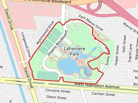Lafreniere Park Loop