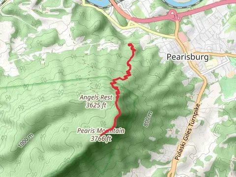 Pearis Mountain via Apalachian Trail