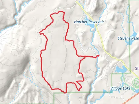 Upper Rim Trail, Catamount and Gopher Loop