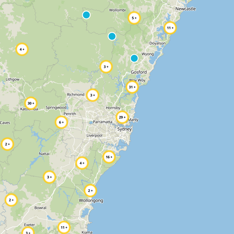 Ryde Static Map