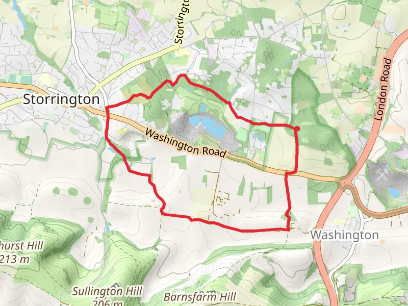 Sullington Warren and Millford Grange Country Park Loop