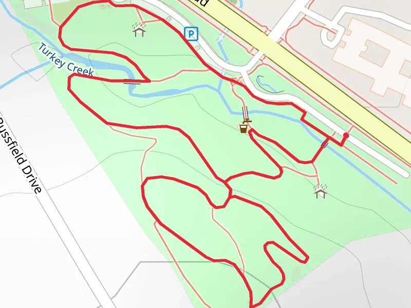 Founder's Park at Campbell Station Loop