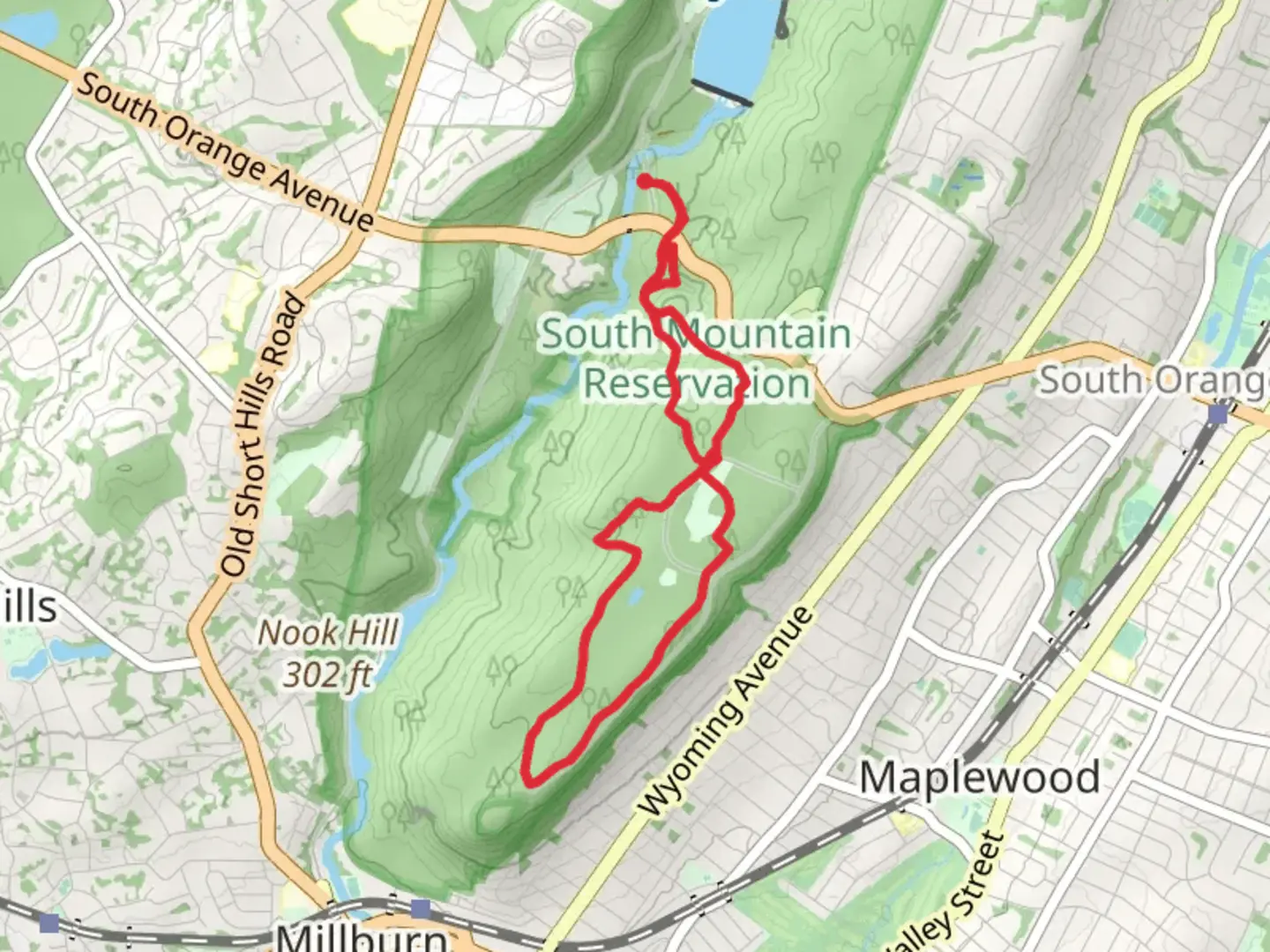 An image depicting the trail Turtle Back, Swampy and Summit Loop Trail and its surrounding area.