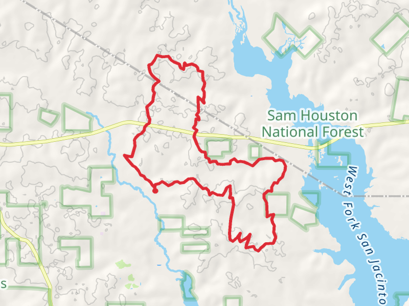 Kelly's Pond Campground - Multi-use Trails Loop