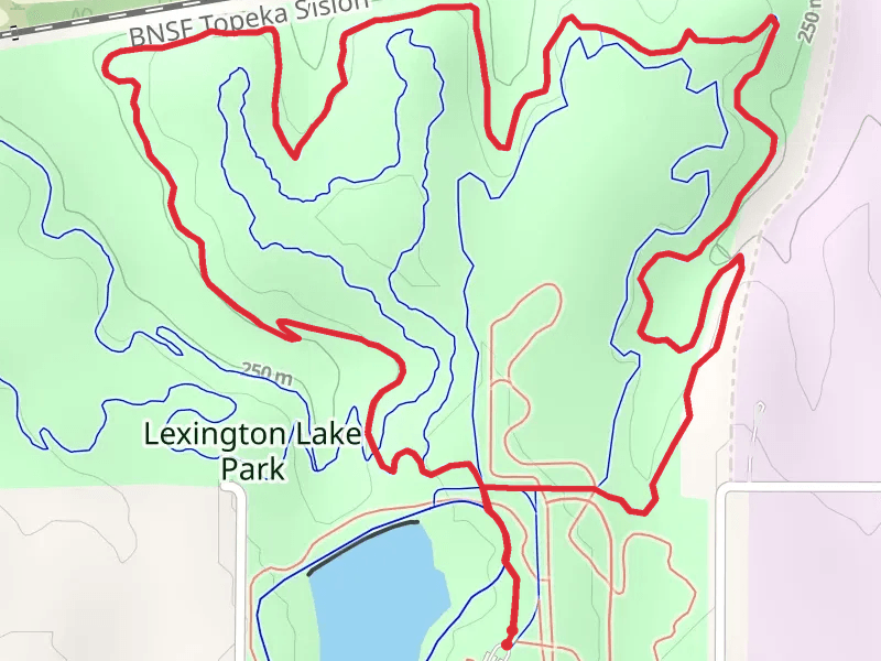 Lexington Lake Park and Emerald Loop