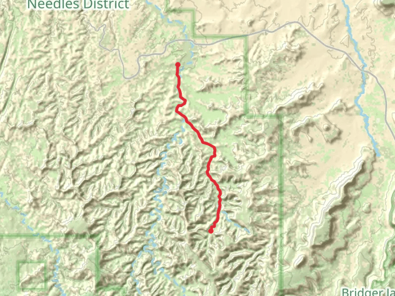 Walk along Horse Canyon
