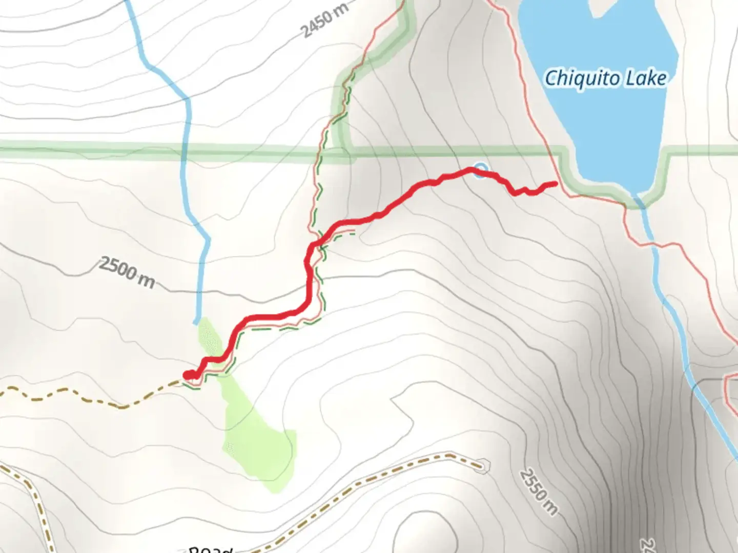 An image depicting the trail Quartz Mountain Trail and its surrounding area.