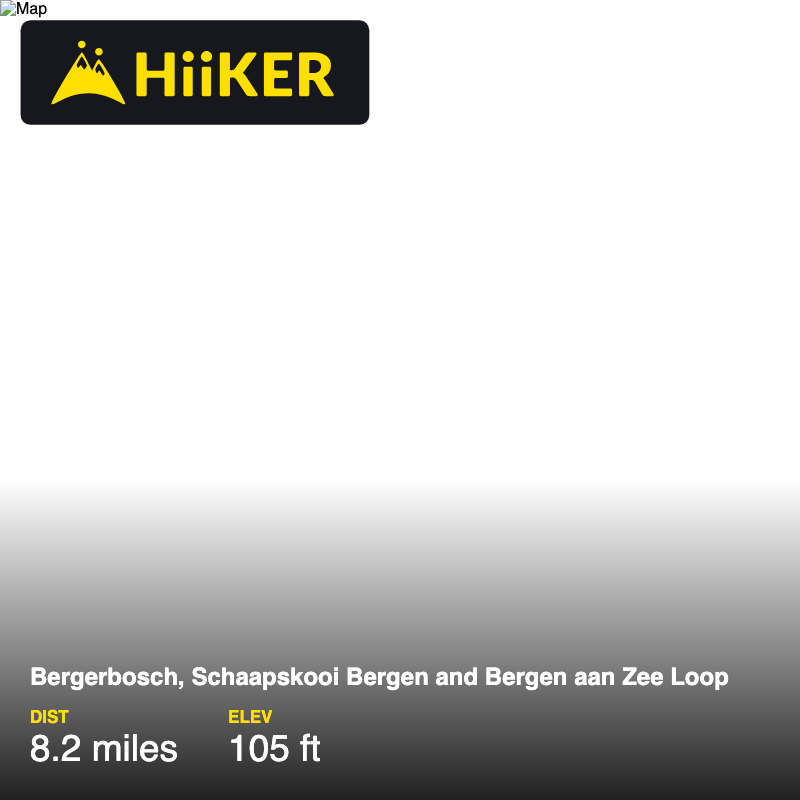 Bergerbosch, Schaapskooi Bergen and Bergen aan Zee Loop | Bergen | Net