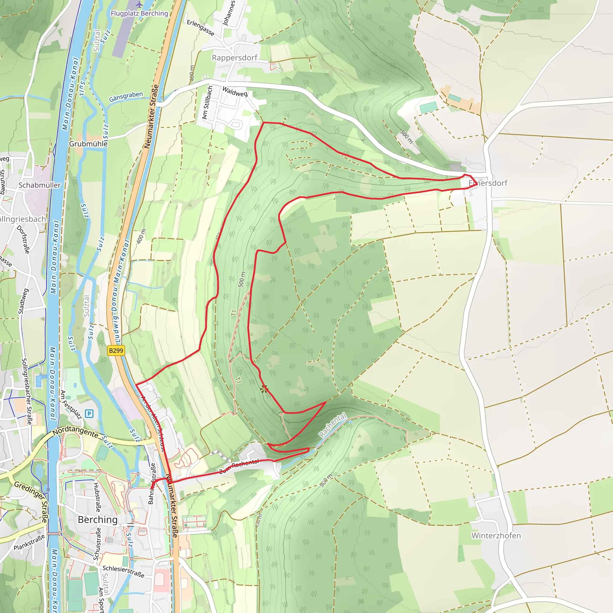 Steinweg Loop mobile static map