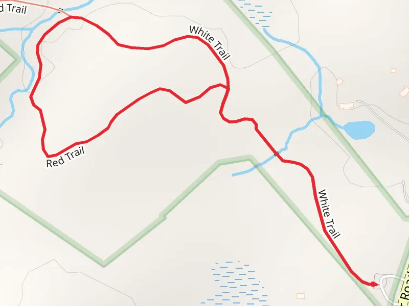 White and Red Loop Trail